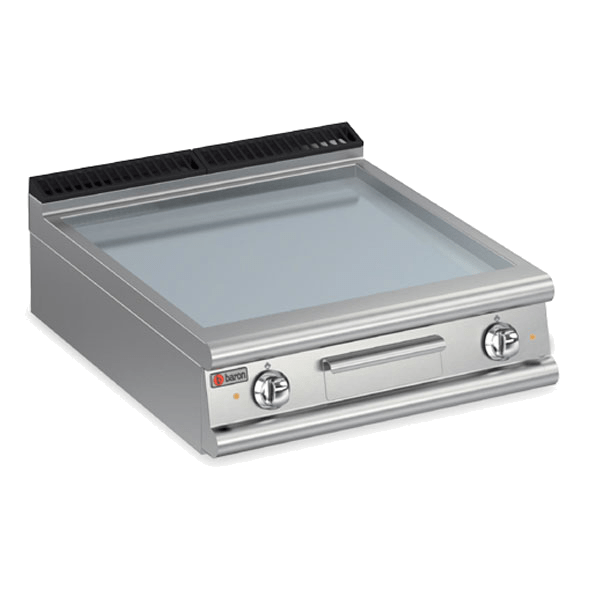 Baron Smooth Chromed Gas Griddle Plate 9FTT/G805 Kitchen Setup Commercial Fridges