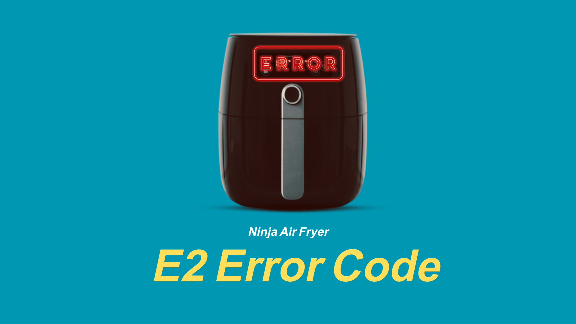 Ninja Air Fryer E2 Error Code Here's why & how you can fix!