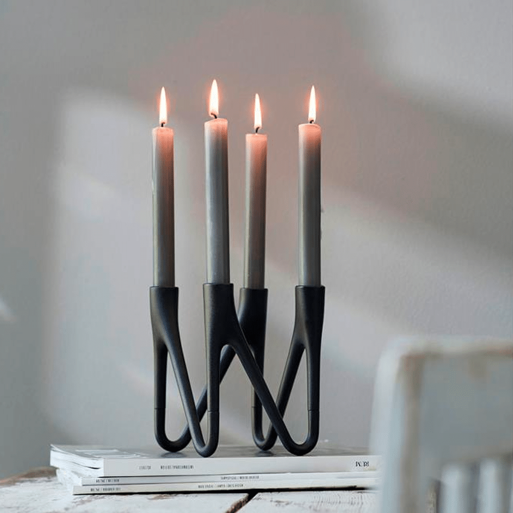 ljusstake 4 ljus Ljusstake 4 Ljus Svart | Bläddra Genom Vårt Unika Sortiment Av Ljusstakar