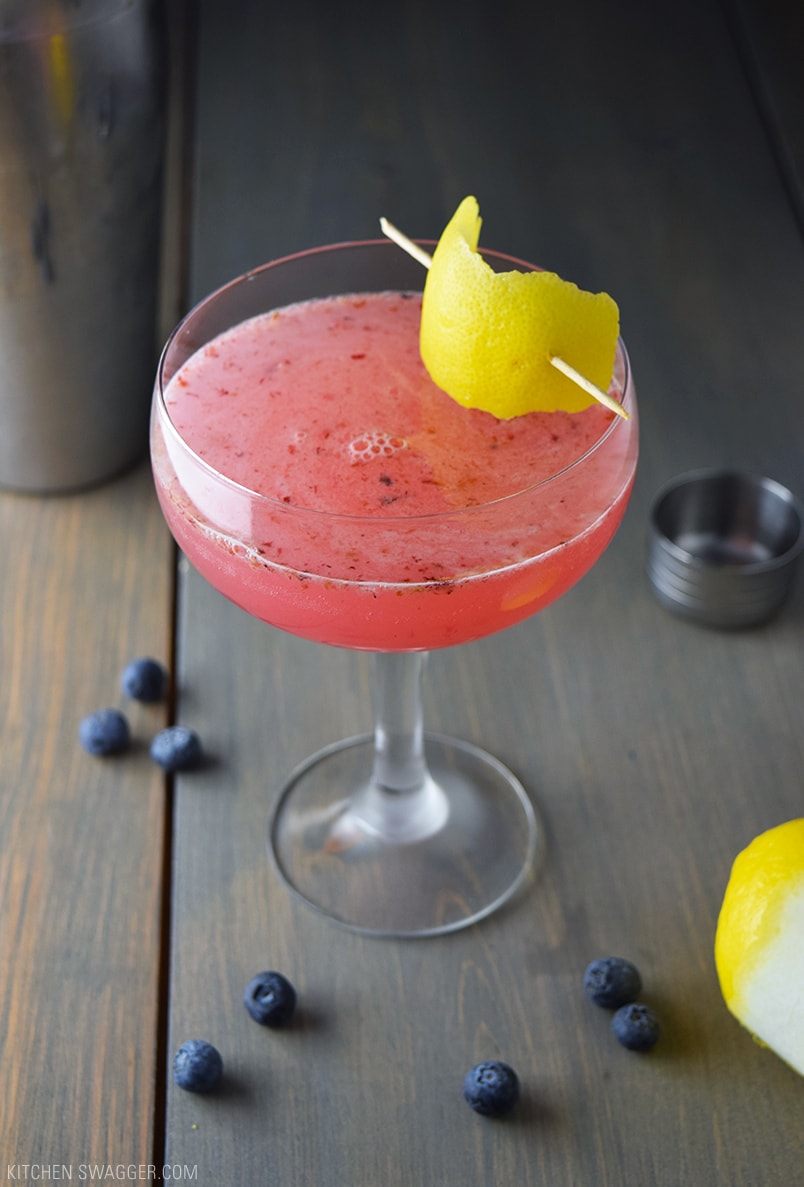 Cucumber Infused Blueberry Martini Recipe Kitchen Swagger