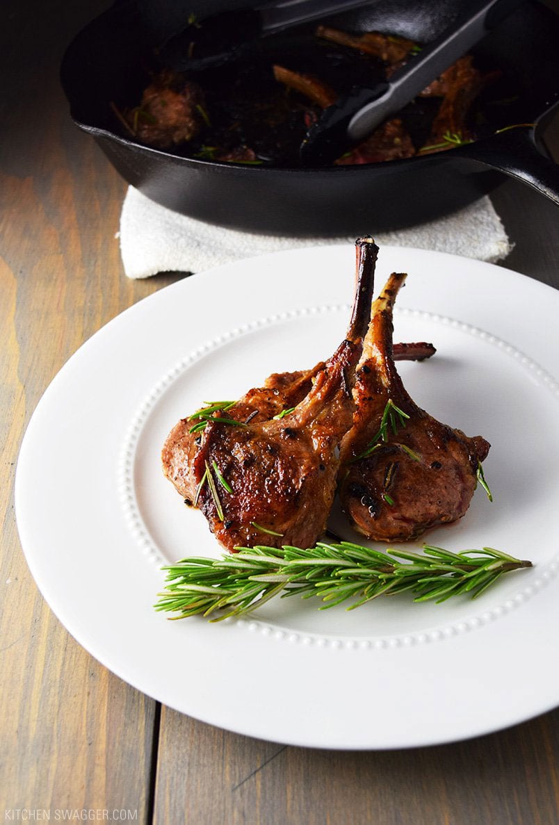 Lamb Lollipops with Garlic and Rosemary Recipe Kitchen Swagger