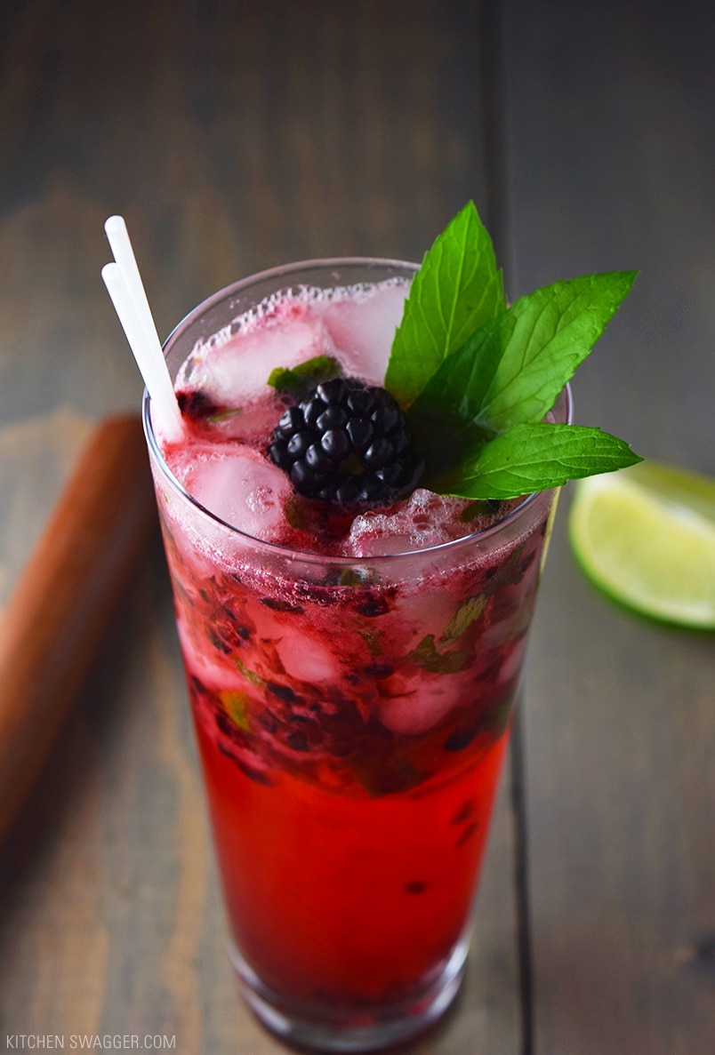 Blackberry Mojito Recipe Kitchen Swagger