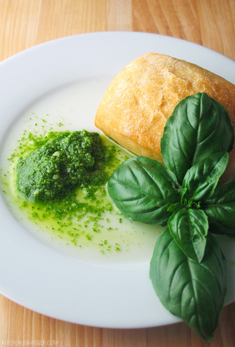 Fresh Homemade Basil Pesto Recipe Kitchen Swagger