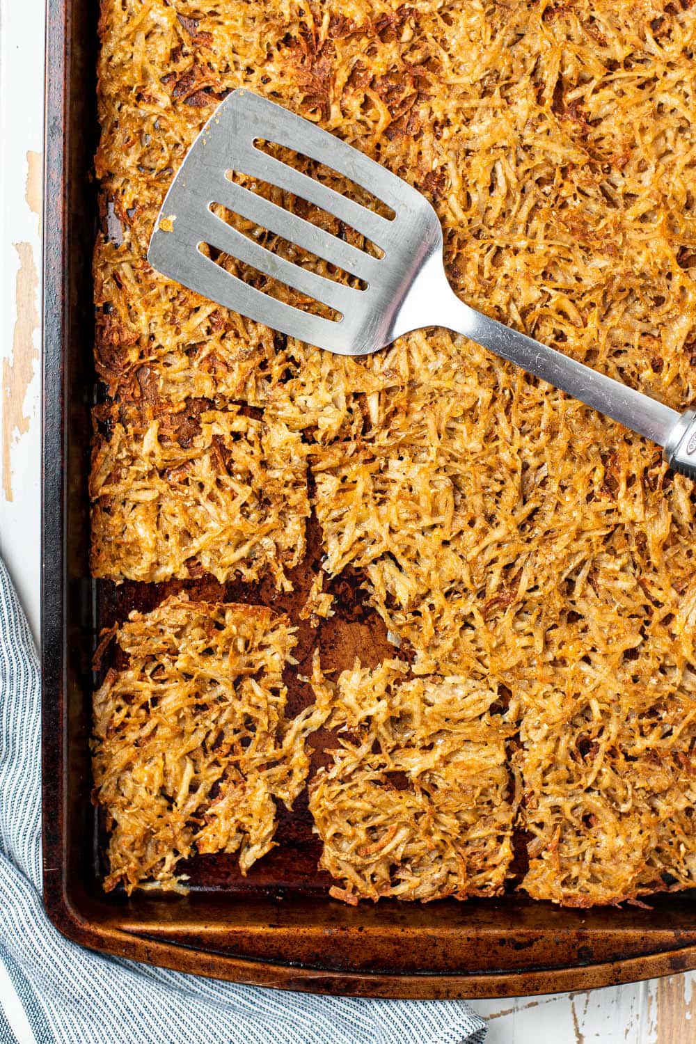 Cheesy Oven Hash Browns Recipe Kitchen Swagger
