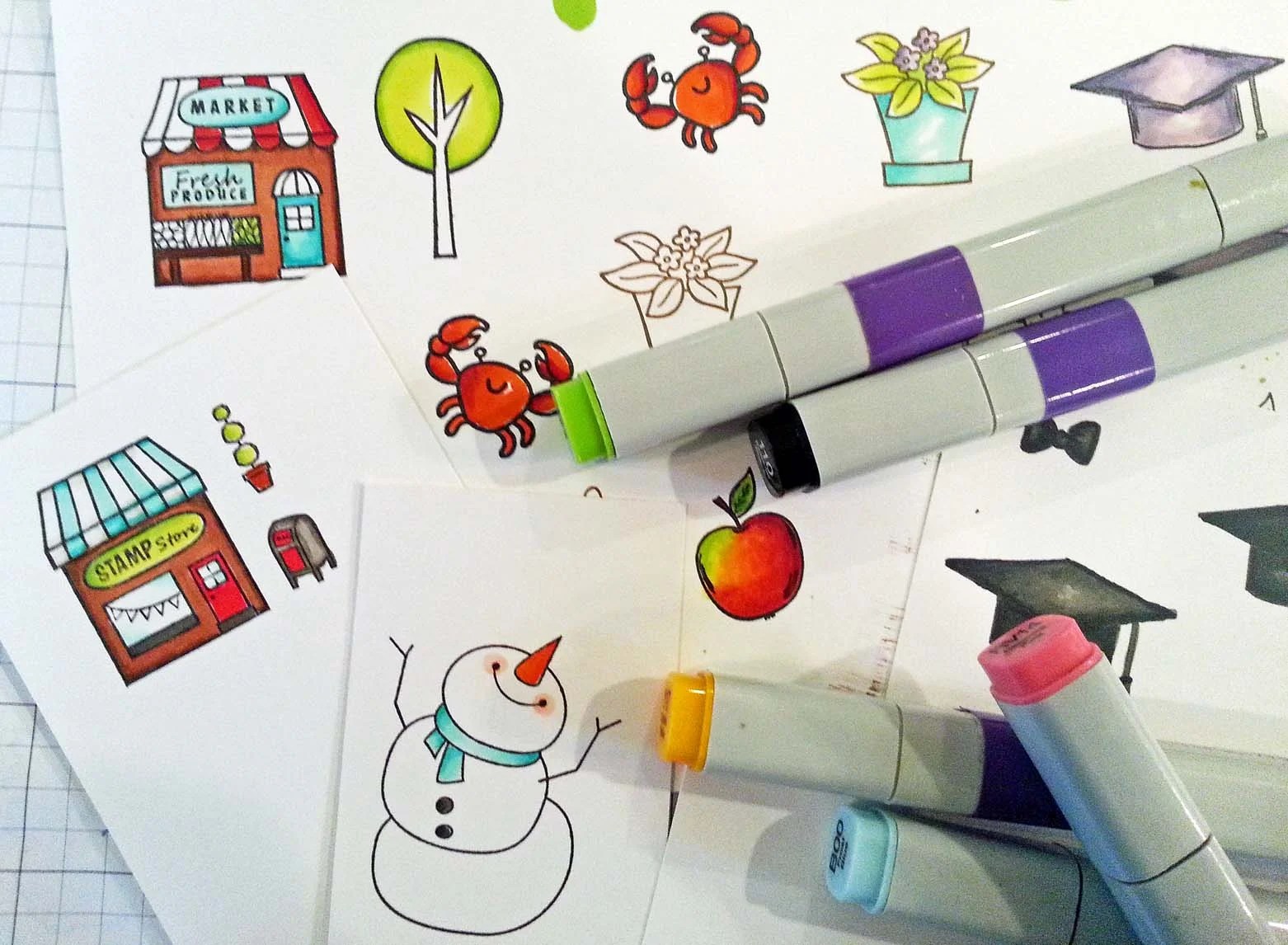 Beginner Copic Classes in Chicago Suburbs