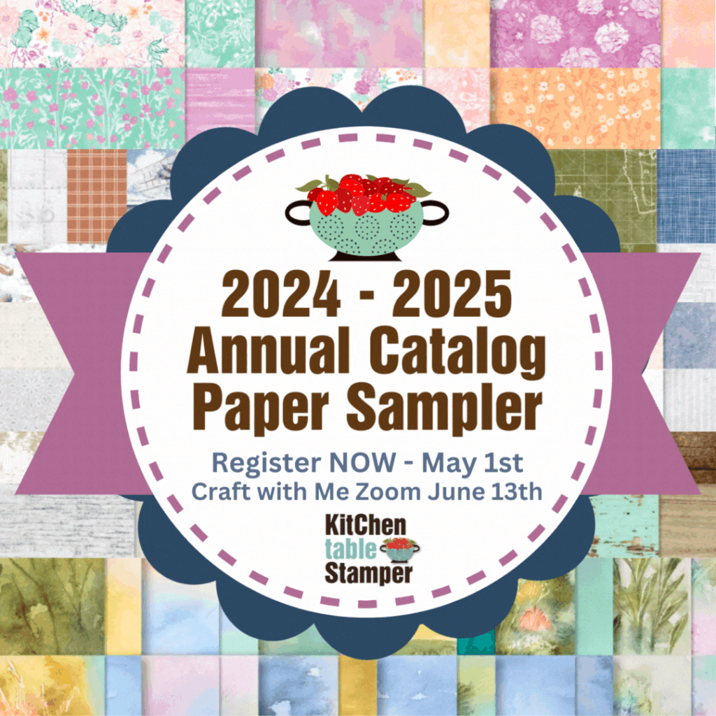 Catalog Paper Sampler Graphics GIF Kitchen Table Stamper