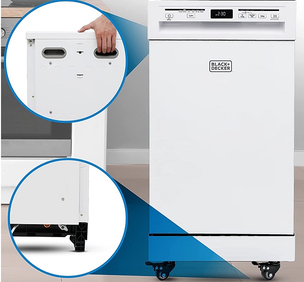 Best 6 Dishwashers On Wheels In 2022 KitchenToast