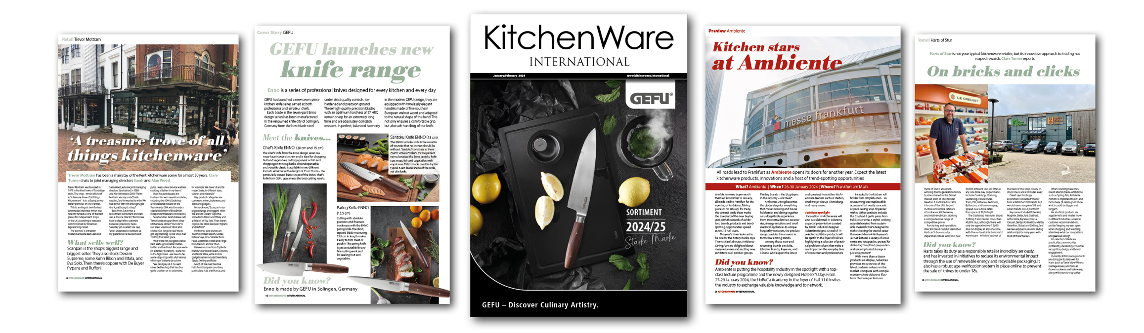 Kitchenware International Jan/Feb 24 out now kitchenware International