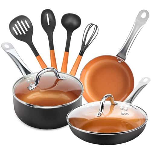 Best Non Stick Copper Cookware 2023 Reviews + Buying Guide