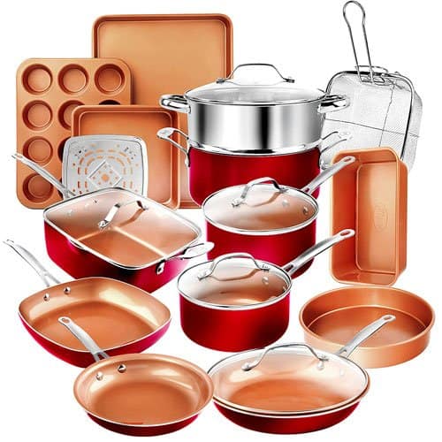 Best Non Stick Copper Cookware 2023 Reviews + Buying Guide