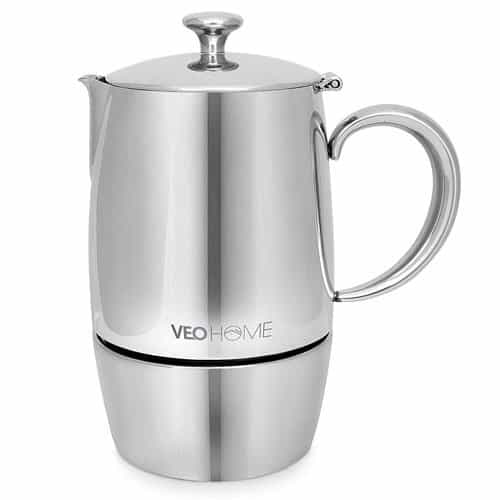 Best Stainless Steel Moka Pot 2023 Reviews + Buying Guide
