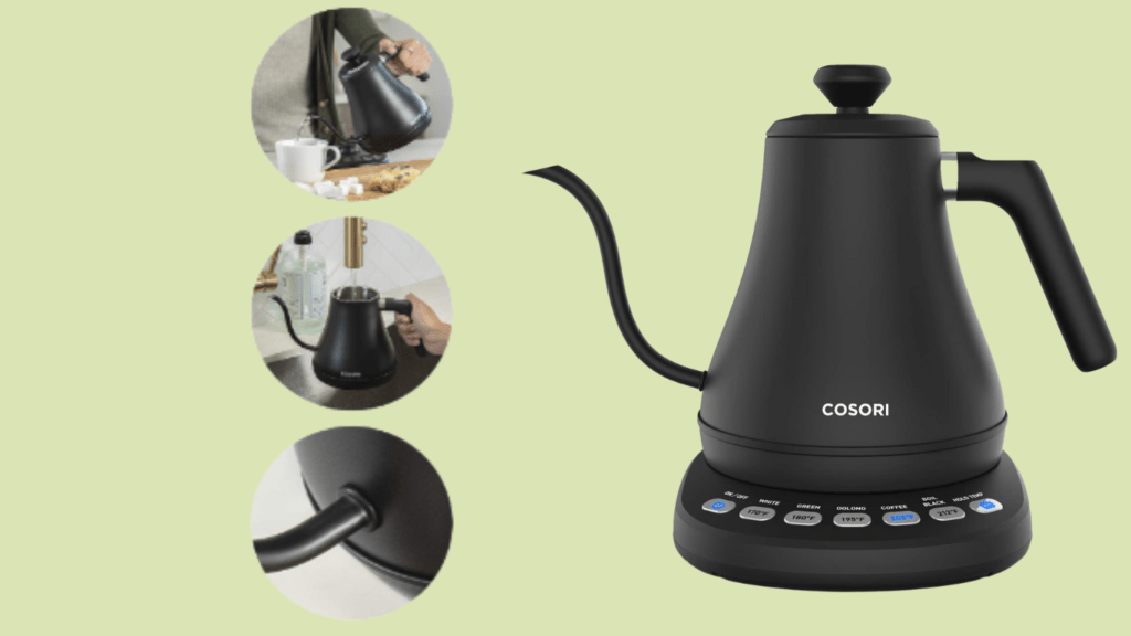 best electric kettle with temperature control top 5