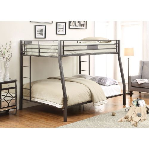 ACME Limbra Full XL/Queen Bunk Bed in Sandy Black Kitchen Zip