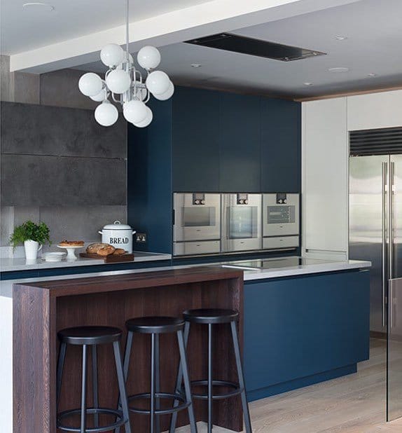15 Dark Blue Kitchens Inspiration & Ideas