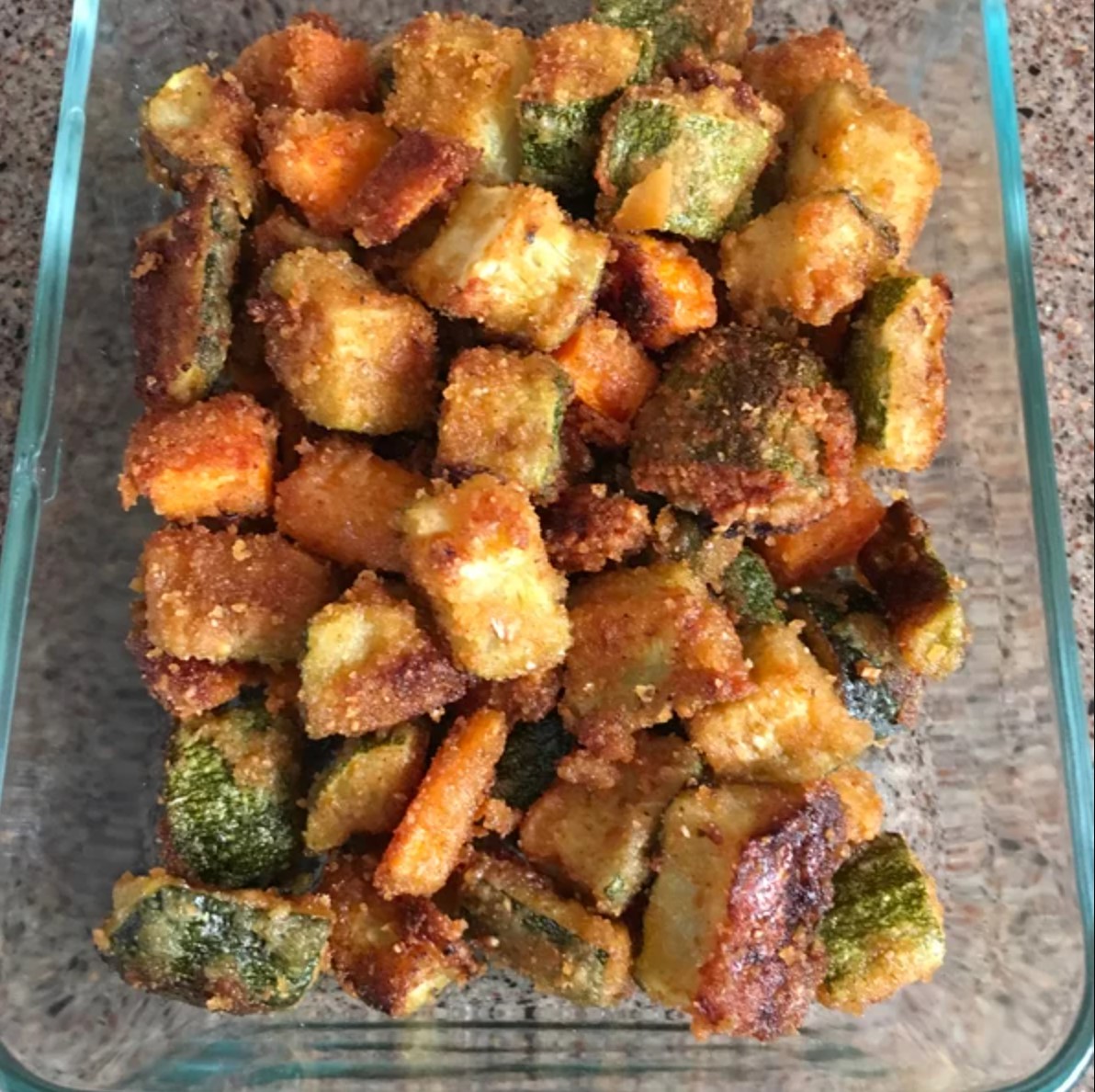 OvenRoasted Zucchini