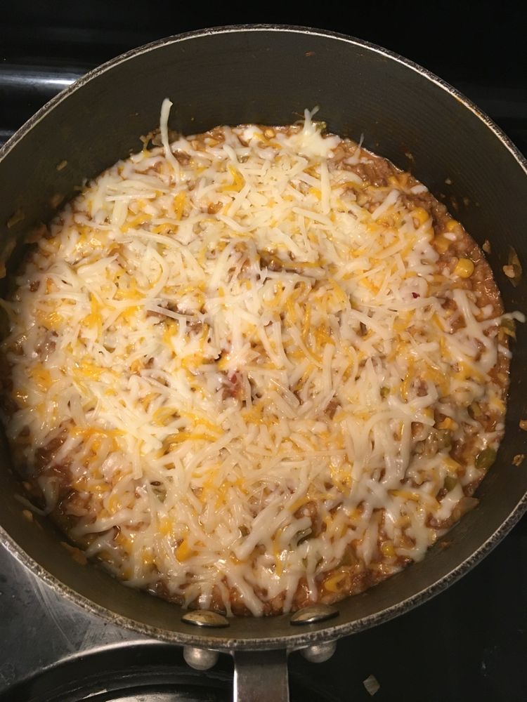 ONE POT MEXICAN GROUND BEEF AND RICE Kitch Me Now