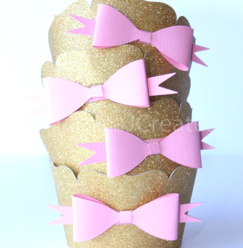 Gold Cupcake Wrappers. WSERE 60 Pieces Gold Cupcake Wrappers, Lace