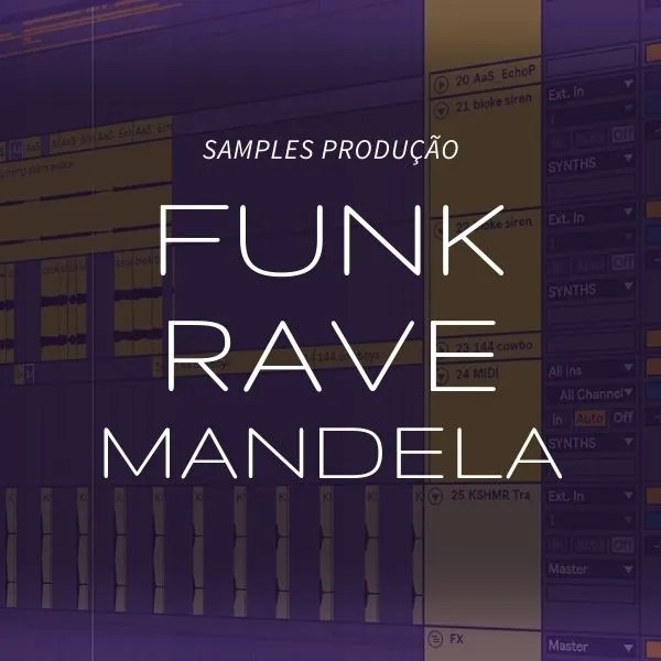 SAMPLES PRODUÇÃO FUNK RAVE & MANDELA Kit de Pontos