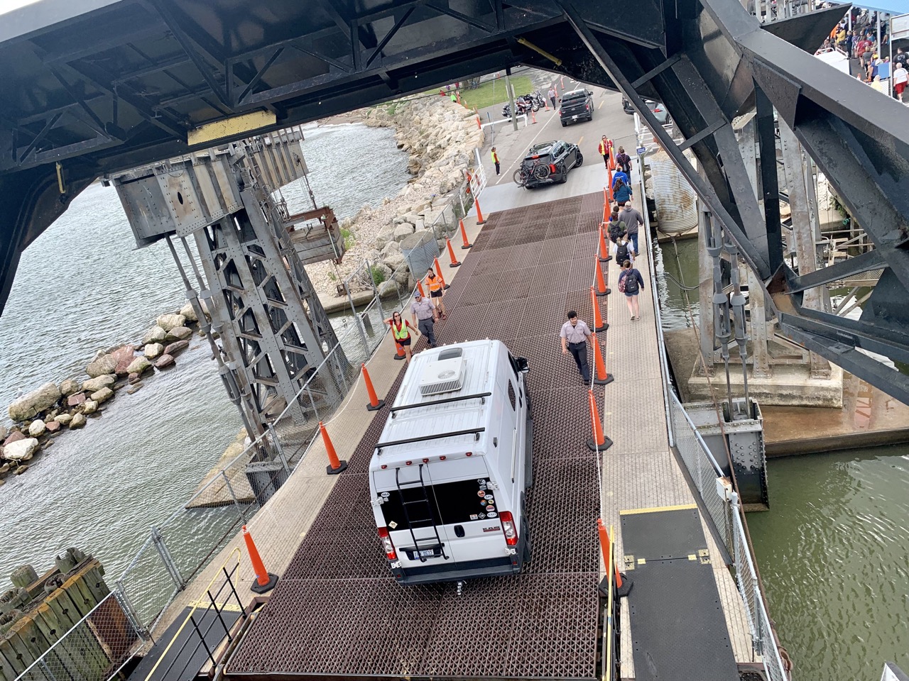 The Badger Car Ferry KiteBikeVan