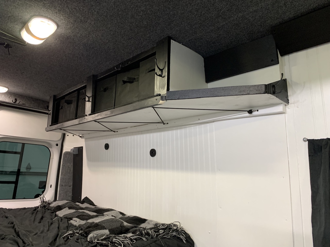Van Overhead Storage KiteBikeVan