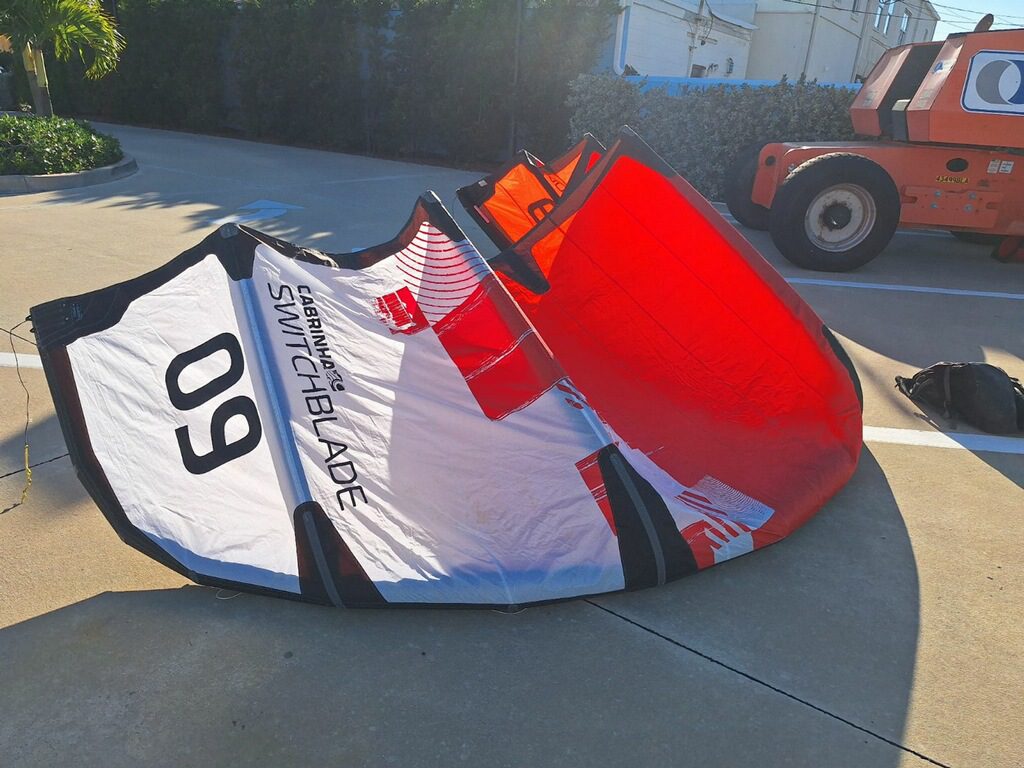 Used 2023 Cabrinha Switchblade 9m Kiteboarding Closeouts