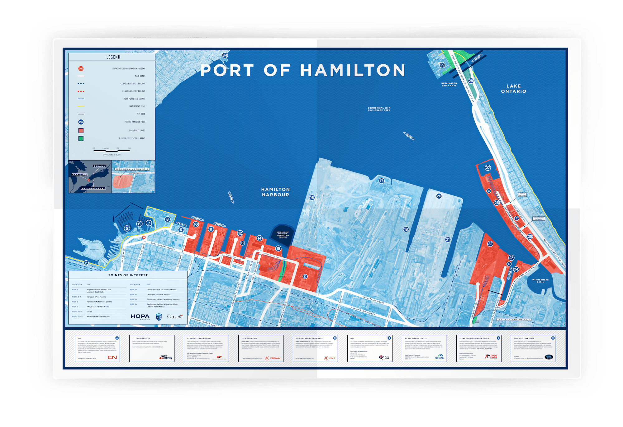Hamilton Oshawa Port Authority Kitestring