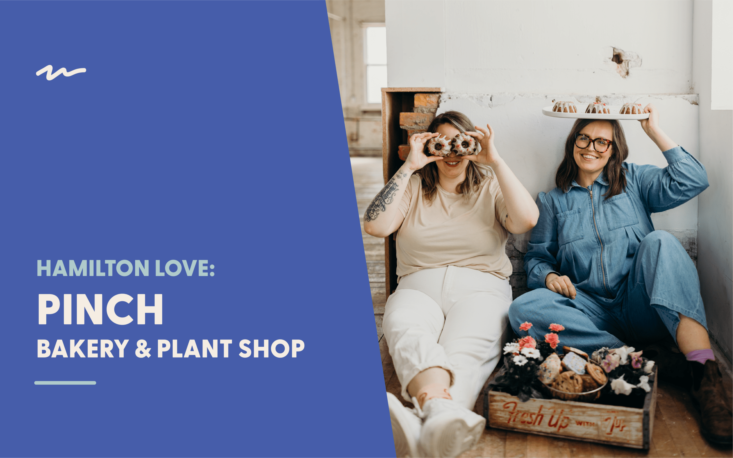 hamilton love pinch bakery + plant shop Kitestring