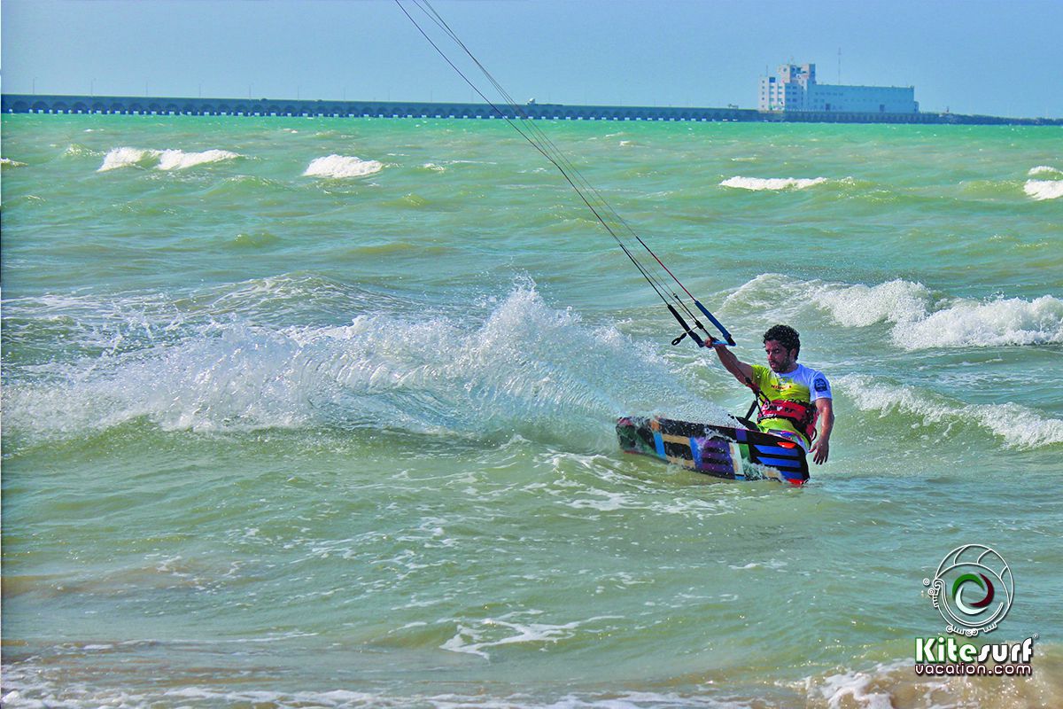 Progreso Yucatan is one of the windiest kitesurfing beaches in Mexico