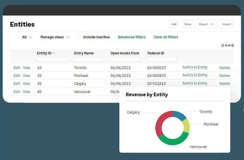 Sage Intacct Financial consolidation software Kiteview