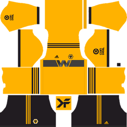 kit wolverhampton dream league soccer 2019