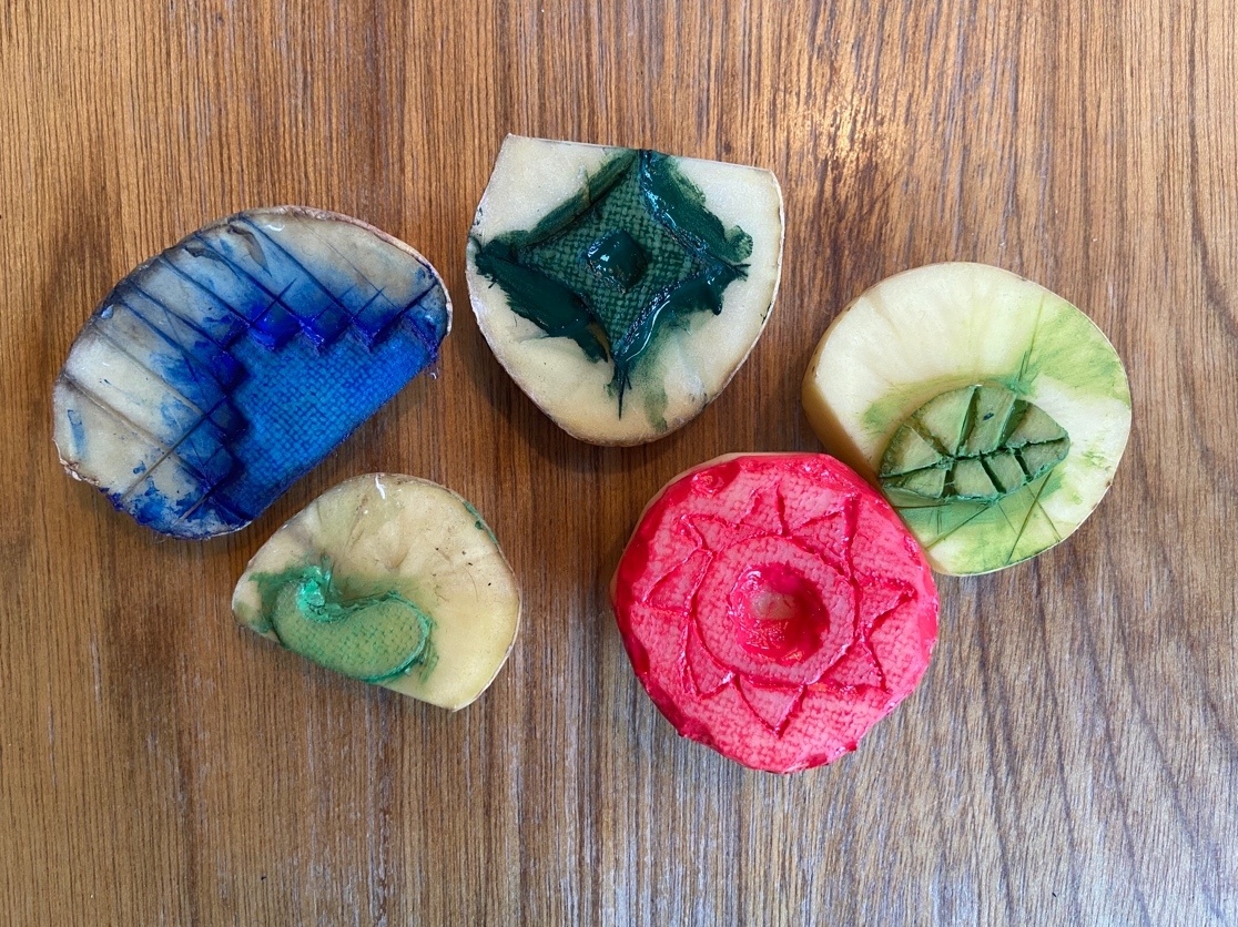 Design Threads Potato Block Printing Kit Kemp Design Studio