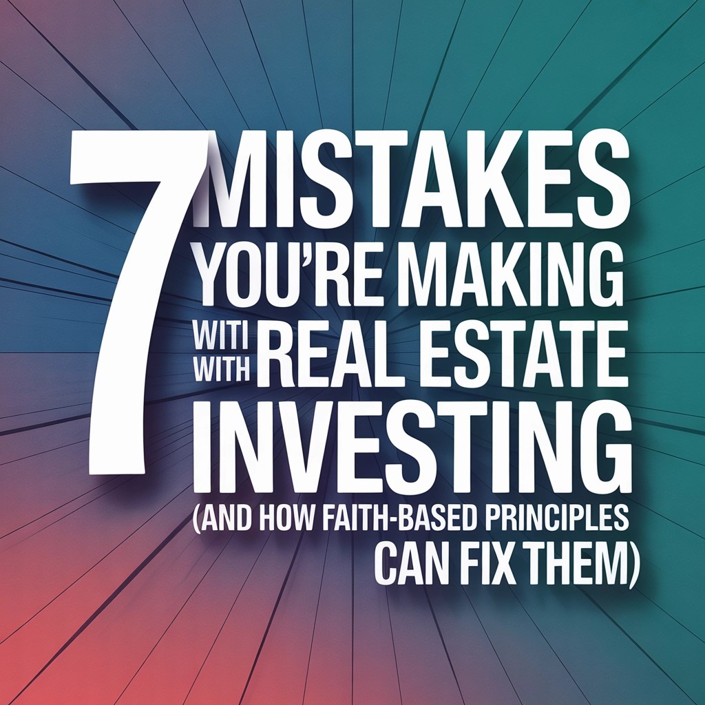 7 Mistakes You're Making with Real Estate Investing (and How Faith(09)
