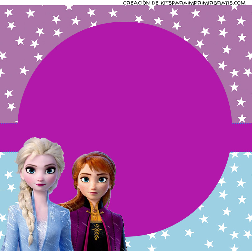 Stickers Frozen II (2) Kits para imprimir gratis