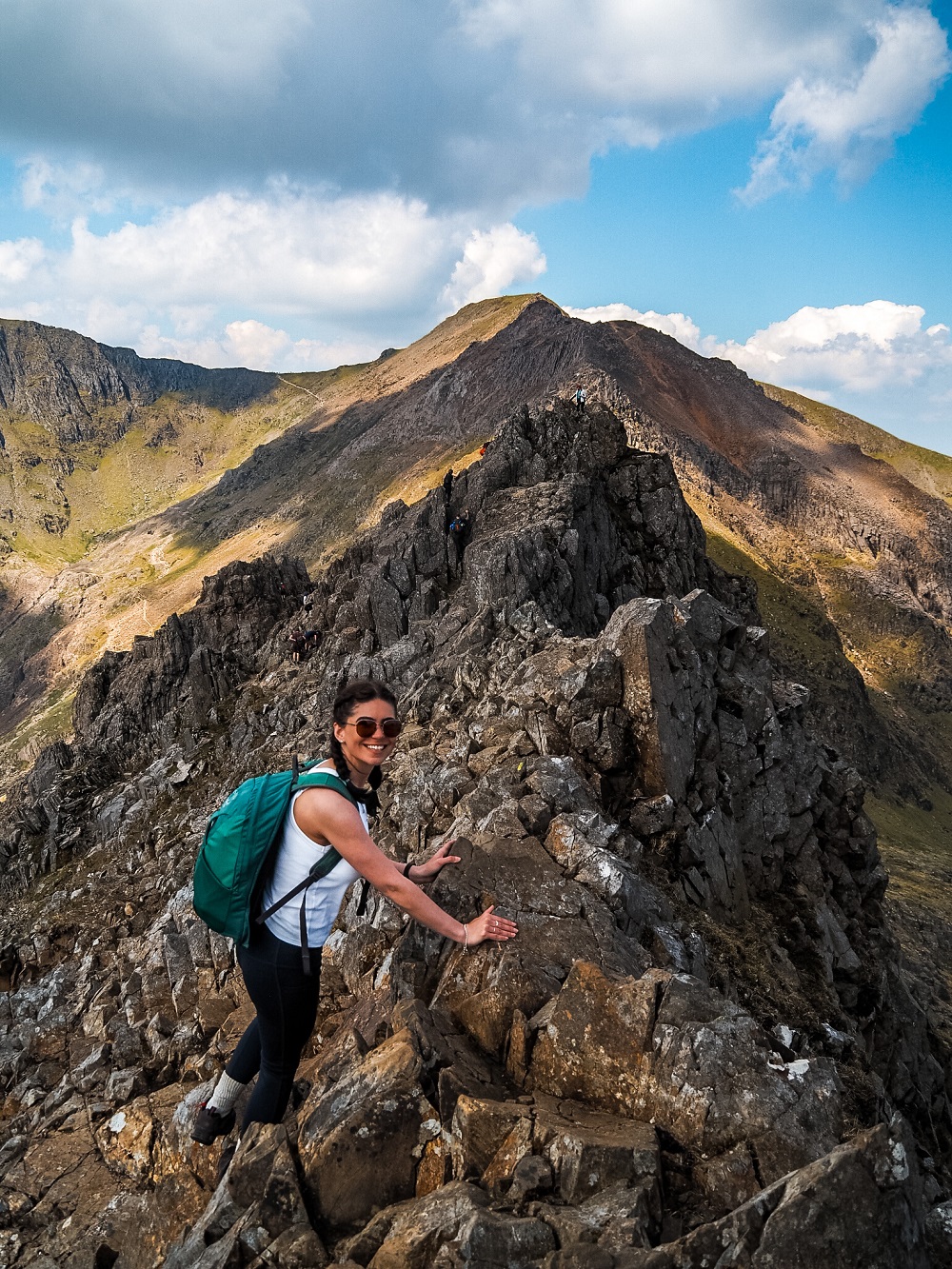 Climbing Snowdon via Crib Goch, Snowdonia, North Wales Kitti Around