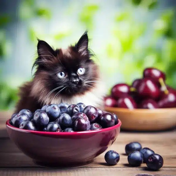 Acai for Cats Benefits, Risks, and Moderation
