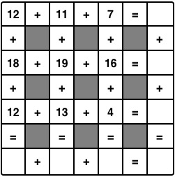 20 Easy And Interactive Math Crossword Puzzles - Kitty Baby Love