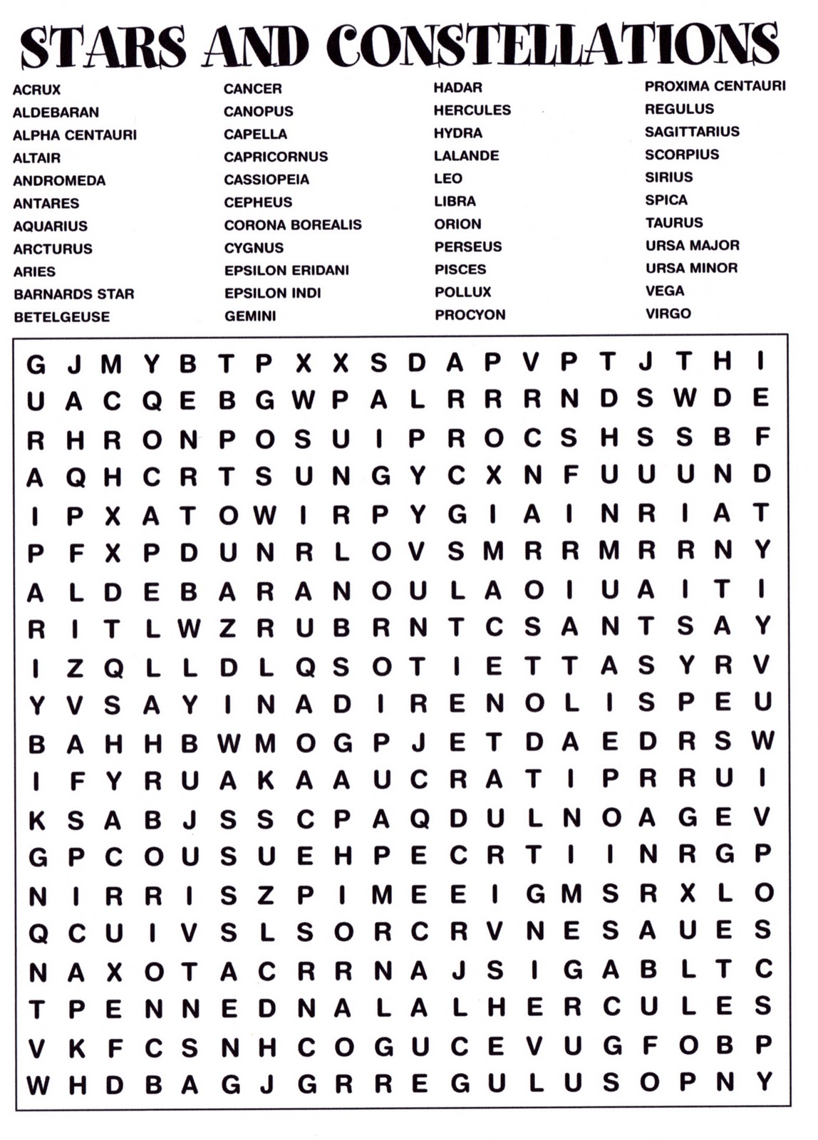 21 Knowledgeable Science Word Search Kitty Baby Love