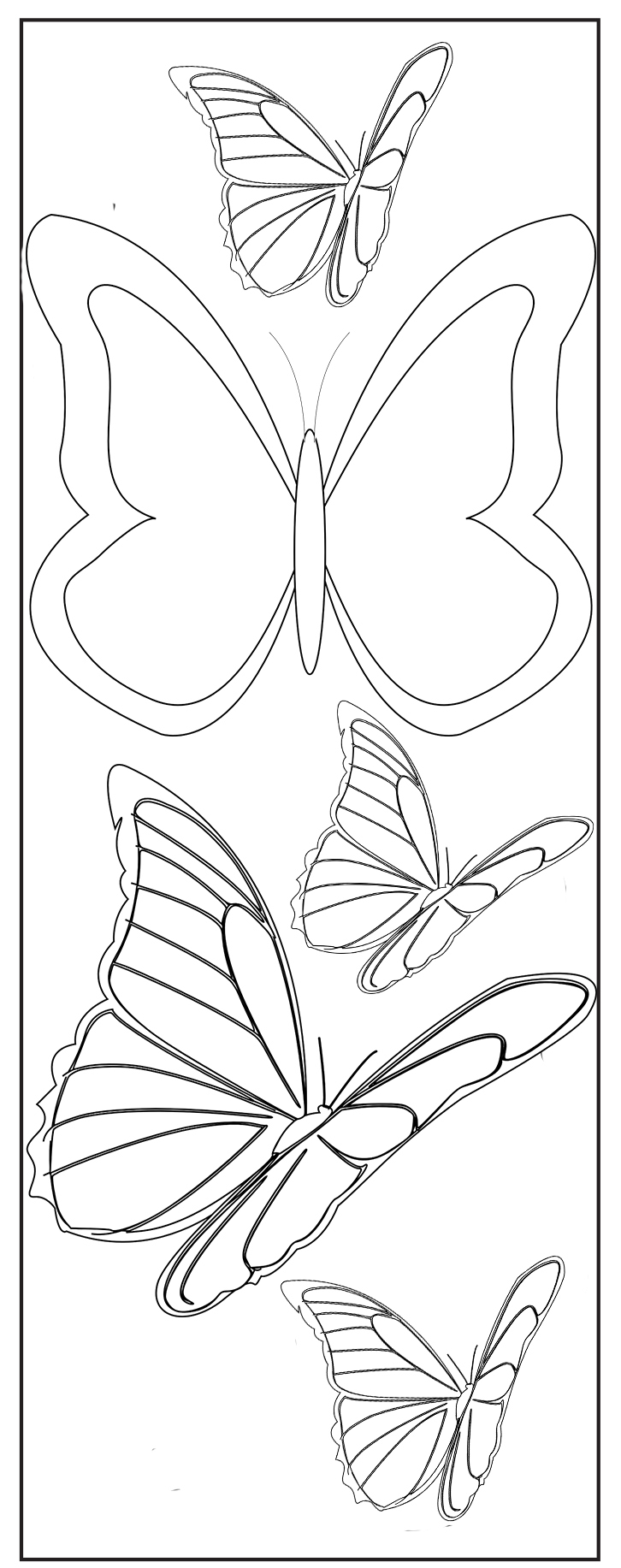 65 Fun Blank Bookmarks to Color For You Kitty Baby Love