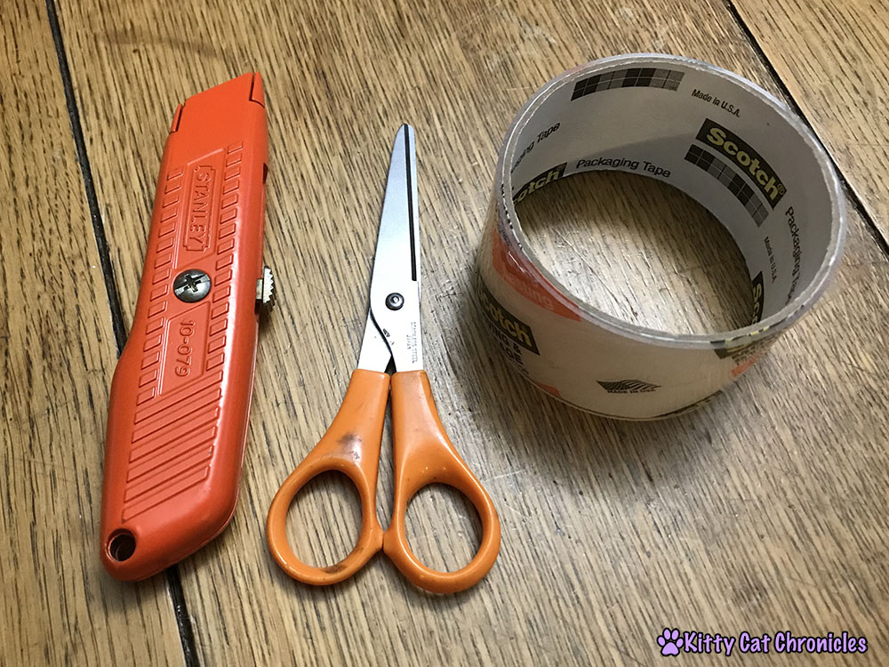 How to Make a Cardboard Box Fort for Your Cat Kitty Cat Chronicles