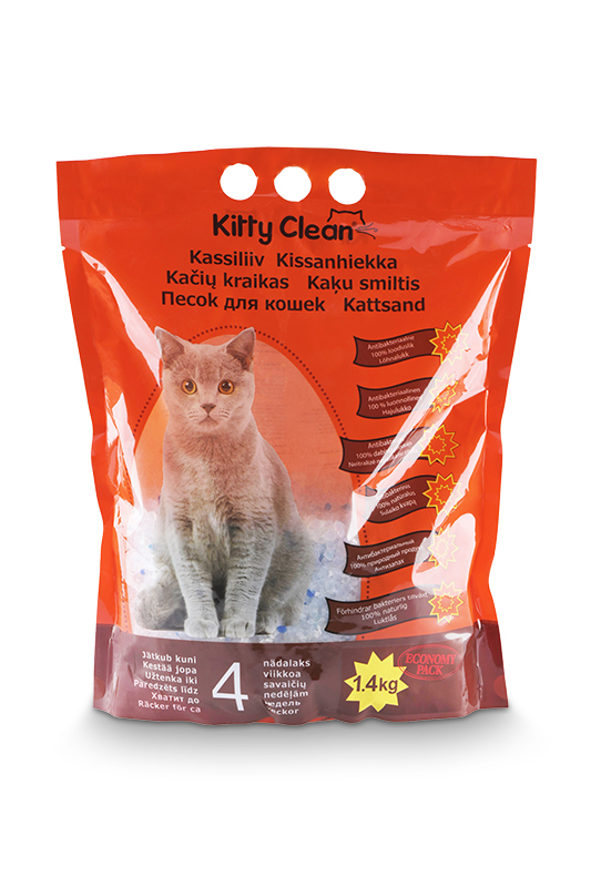 Kitty Clean kassiliiv räniteemantid 1.4kg KittyClean kassiliivad I 🐈