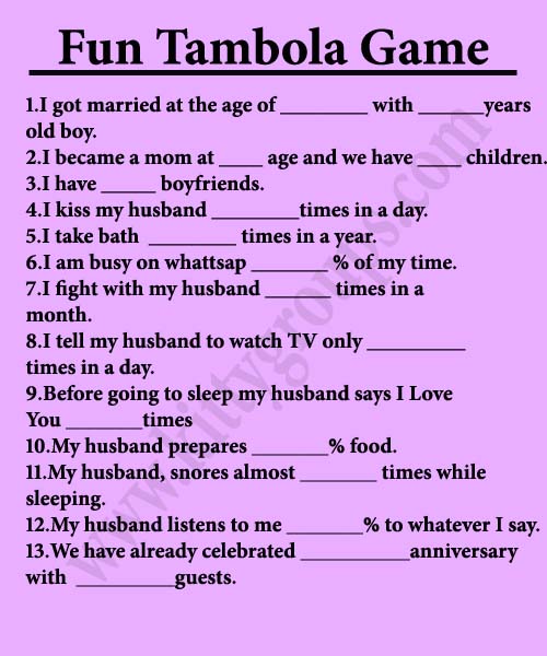 Super Fun Tambola Game For Kitty PartyKitty Groups Online