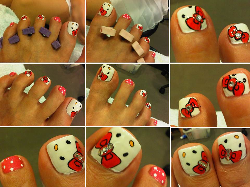 Hello Kitty Pedicure Hello Kitty Hell