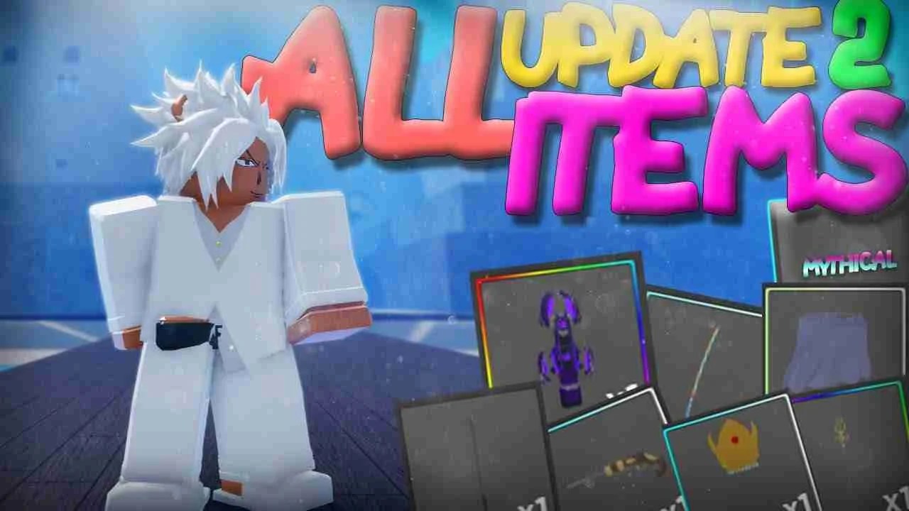 Every Item In update 2 Grand Piece Online Roblox Grand Piece Online