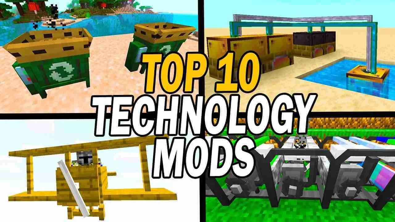 Top 10 Minecraft Technology Mods 3 (Factory, Energy, Processing