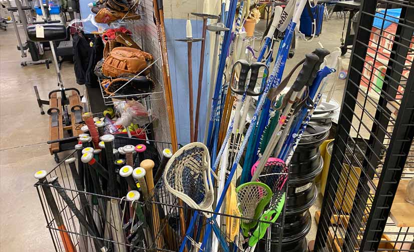 Used Sports & Exercise Equipment Ann Arbor MI Kiwanis Thrift Sale