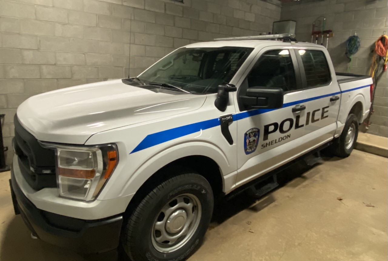Newest Sheldon Police Vehicle To Have New Look KIWA Radio