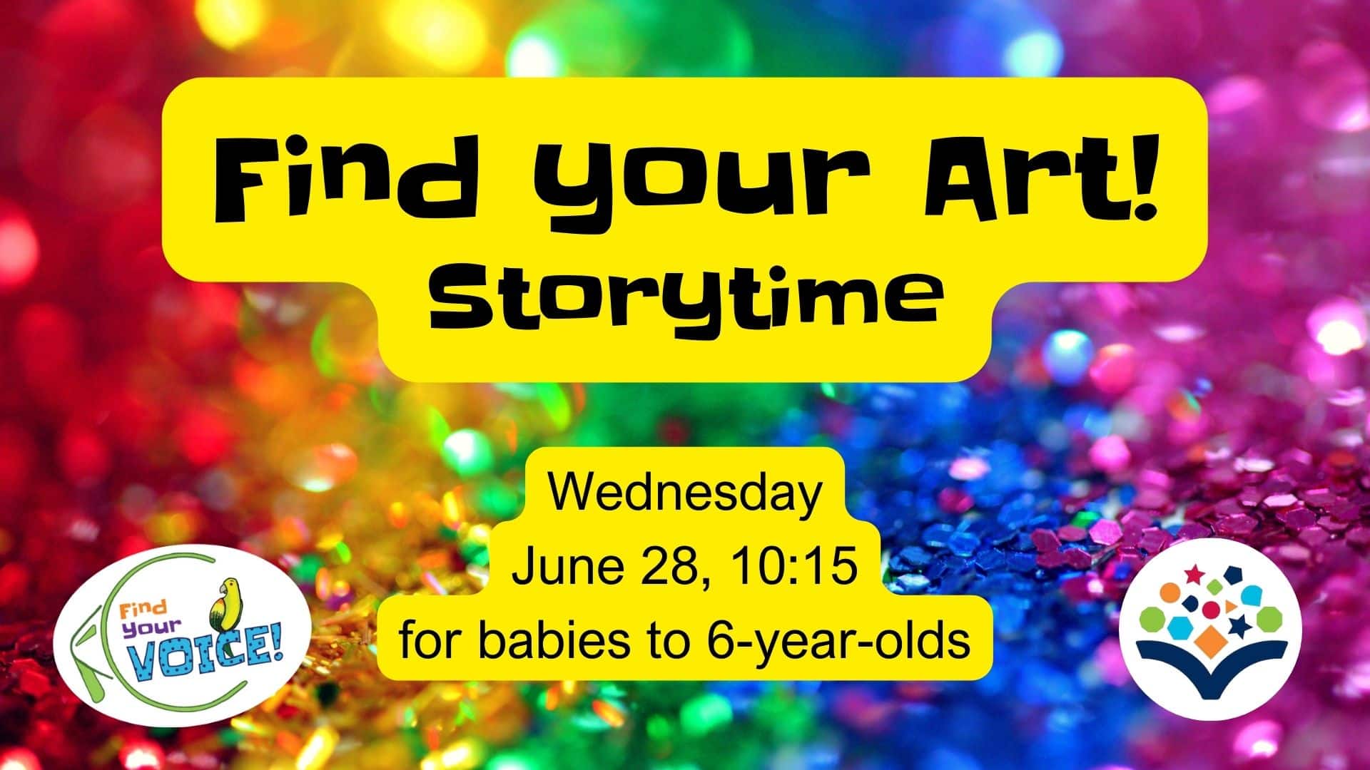 Find Your Art! Storytime Sheldon Library