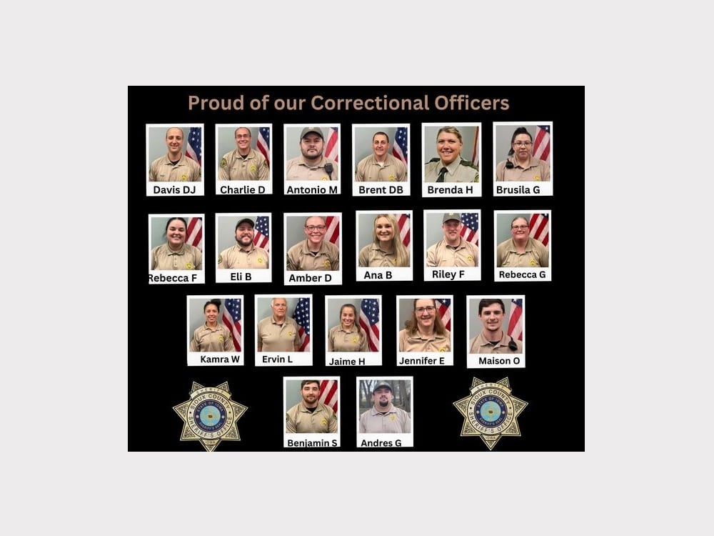 Sioux County Celebrates National Correctional Officers Week KIWA Radio