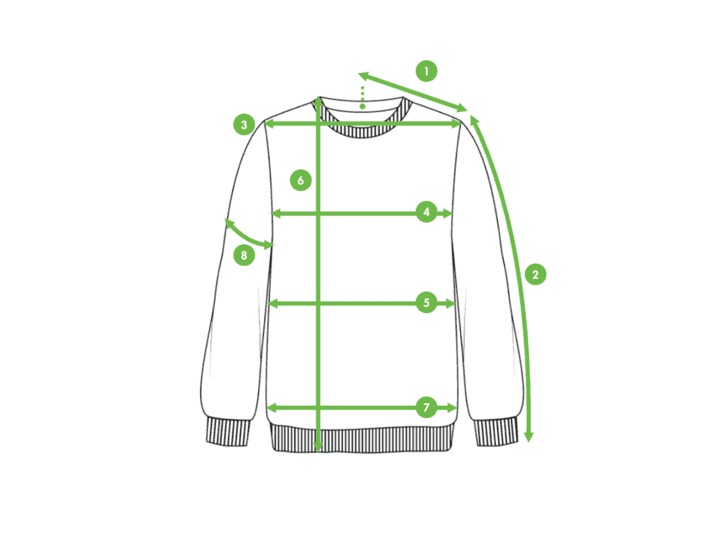 How To Measure A Sweatshirt?