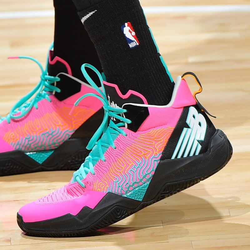 Which basketball players wear New Balance Two WXY